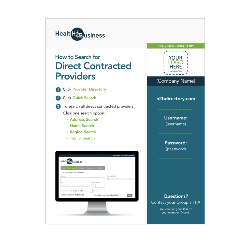 H2B Provider Dashboard